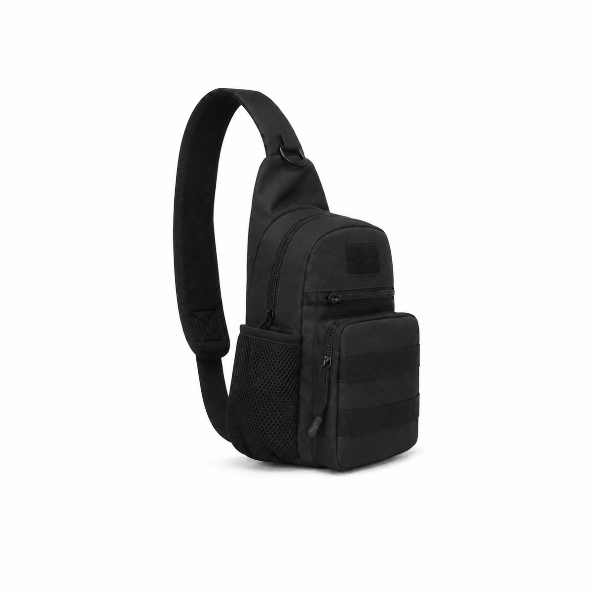 Black Tactical Sling Backpack