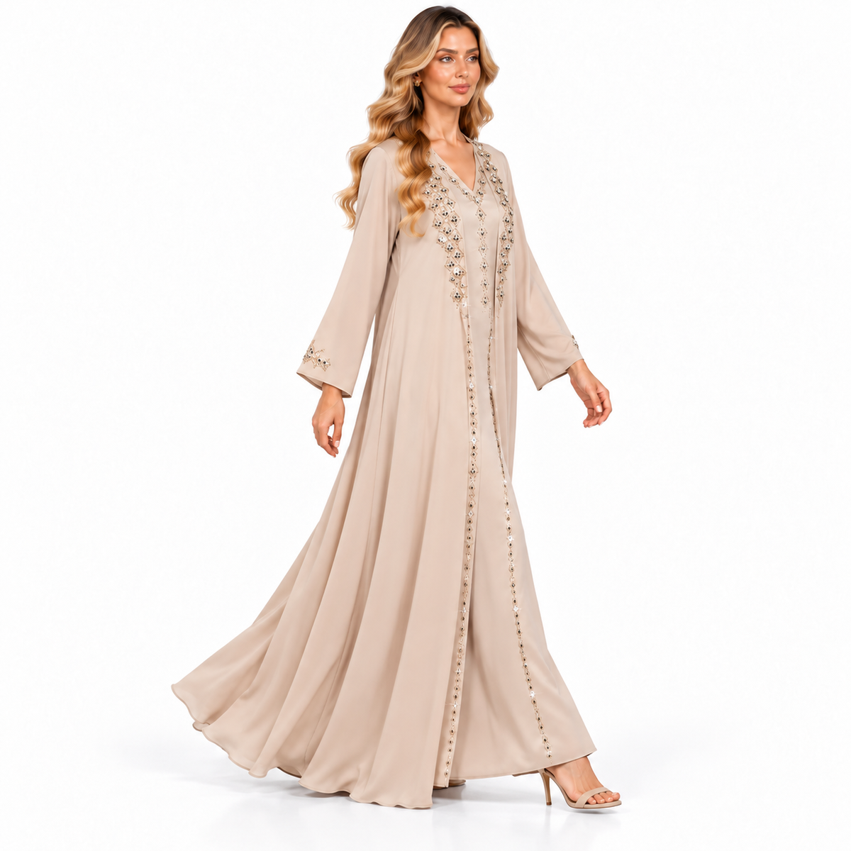 Modern Kaftan Elegant Milk Tea Set