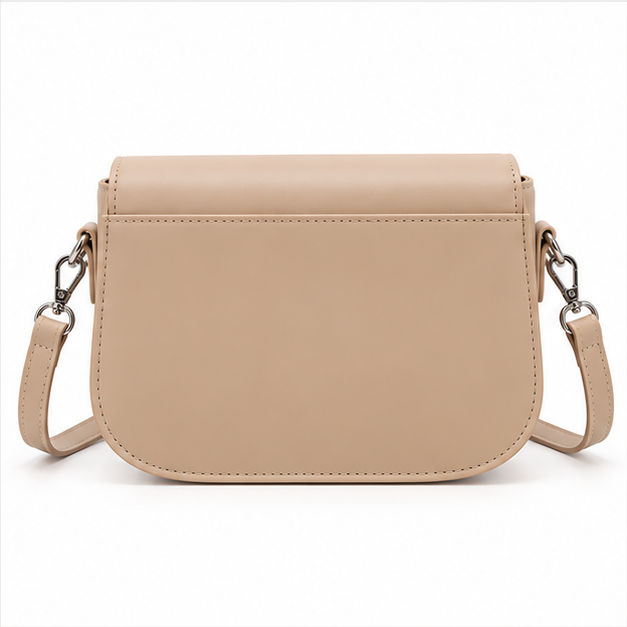 Elegant Minimalist Khaki Crossbody Shoulder Bag