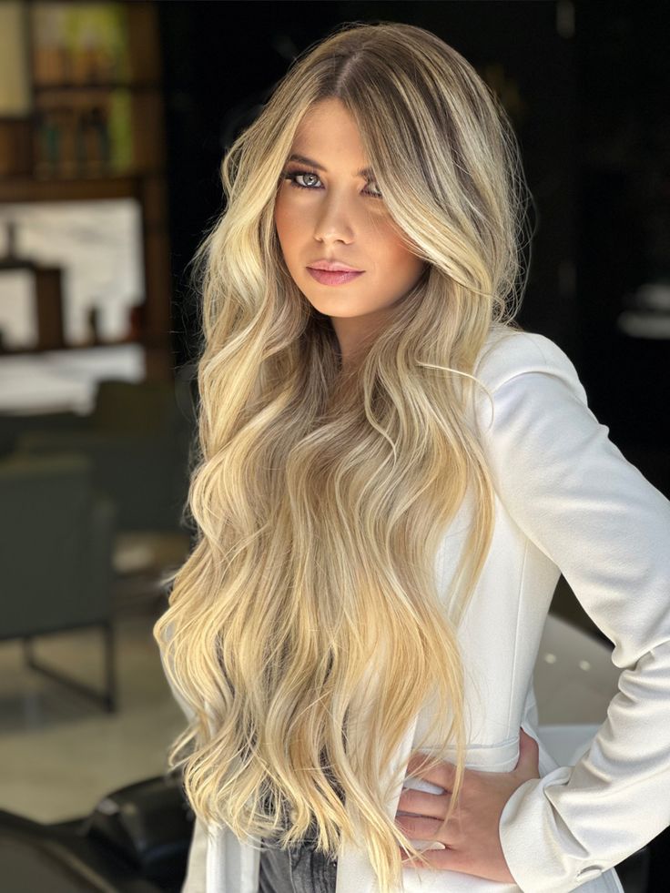 Bleach Blonde Tape In Hair Extensions