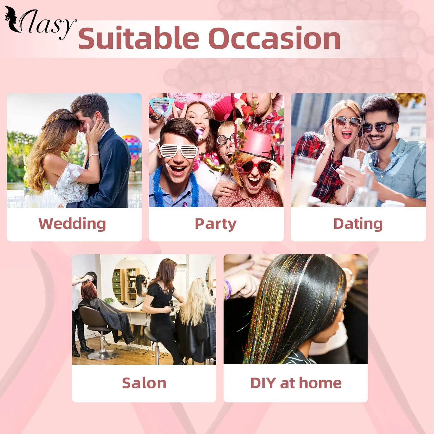 Hair Extension Tools One Set For Micro Ring Hair Extensions