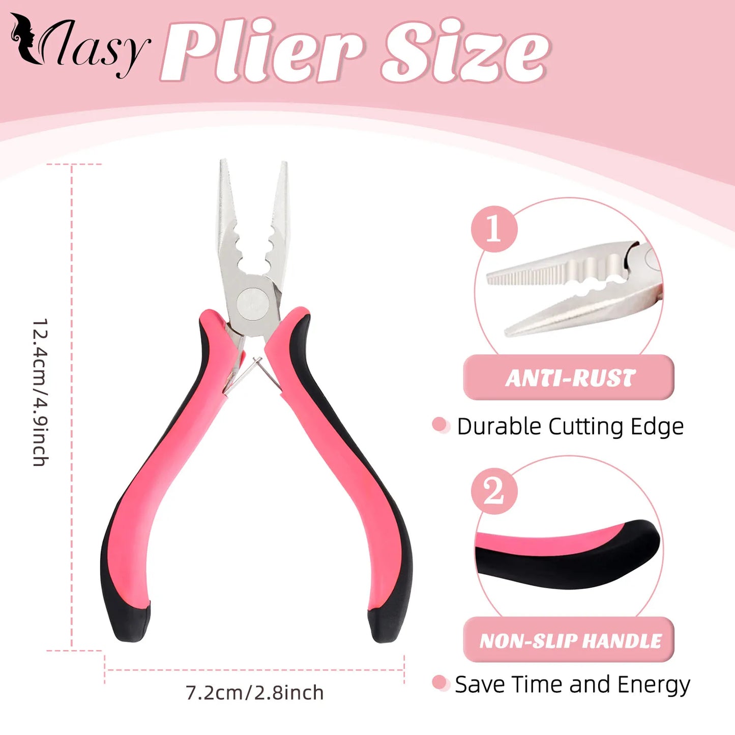 Hair Extension Tools One Set For Micro Ring Hair Extensions