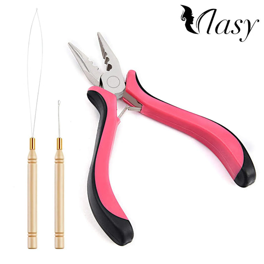 Hair Extension Tools One Set For Micro Ring Hair Extensions