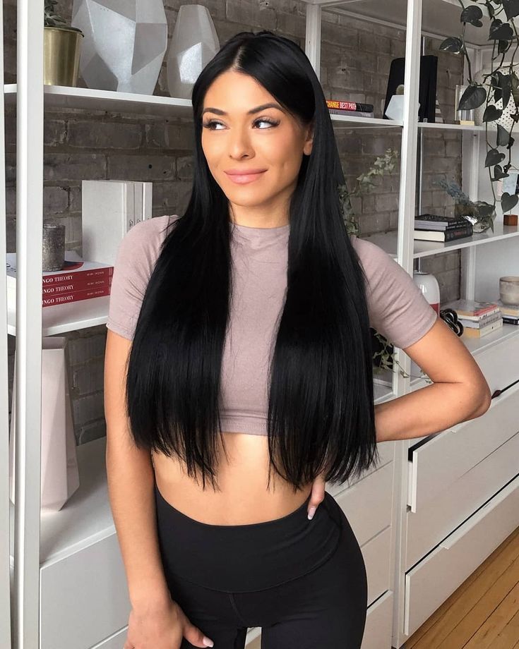 Natural Black Human Hair Micro Ring Hair Extensions