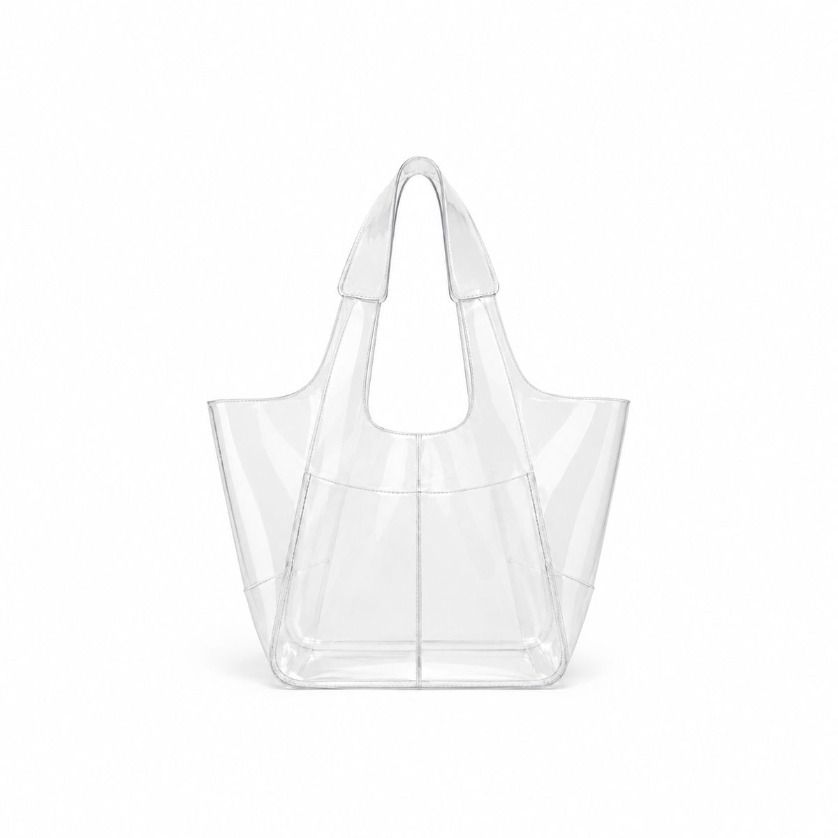 Transparent Clear PVC Everyday Tote Bag