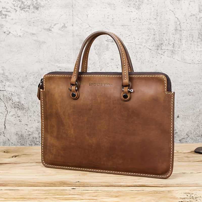 Women Genuine Leather Laptop Bag Handbag Briefcase for MacBook Pro 13'' Notebook Gift