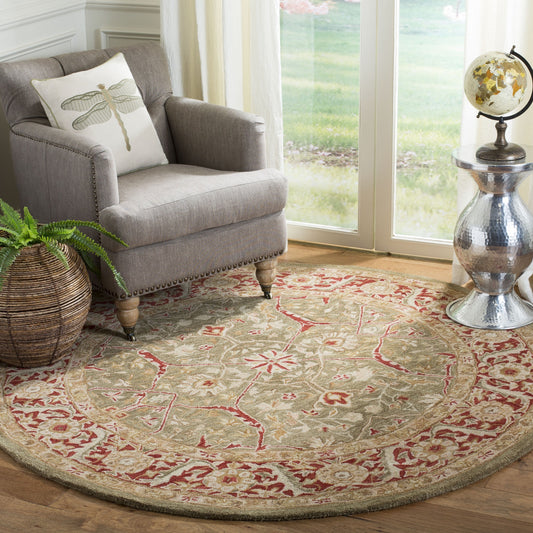 Collection AN523 Indoor Hand Made Oriental Traditional Style Easy Care Area Rug For Home Decor Rug for Living Room, Bedroom, Dining Room, Home Office, Basement