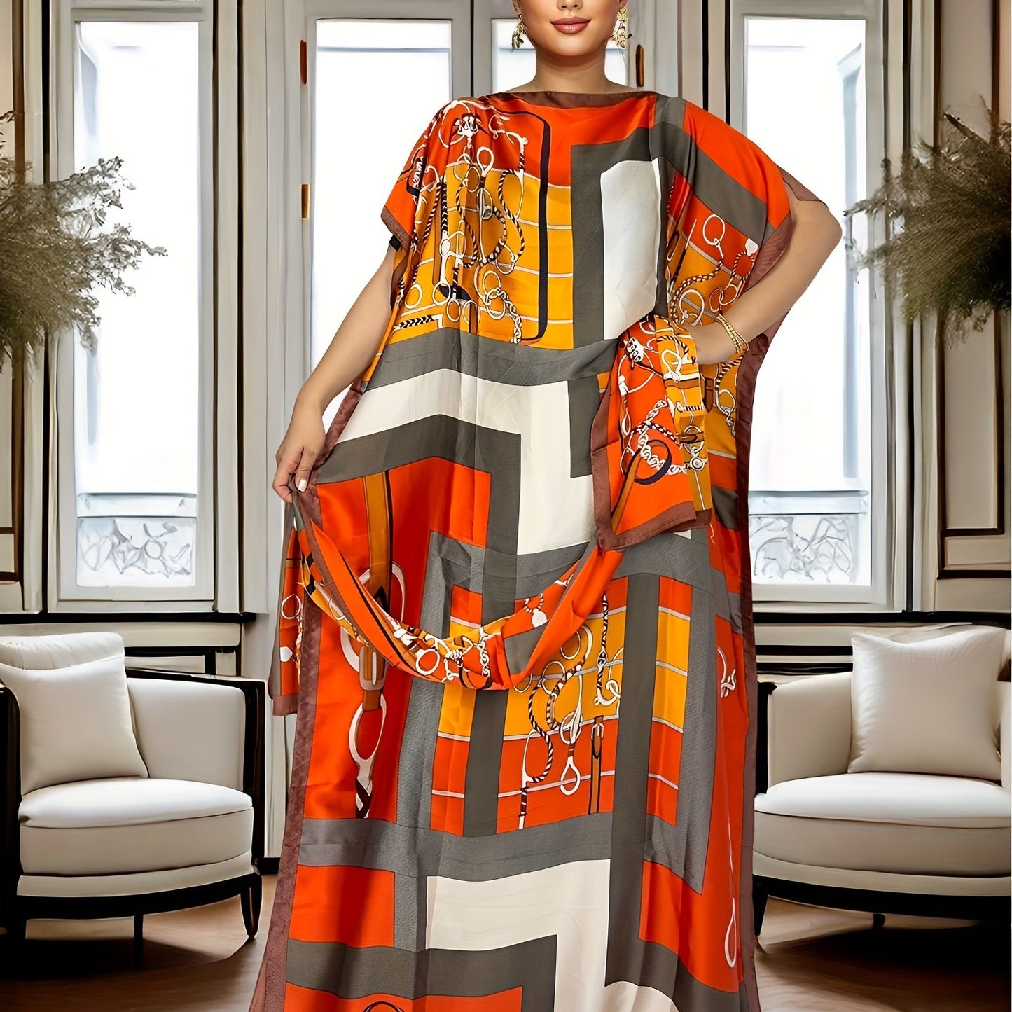 Long Robe + Scarf