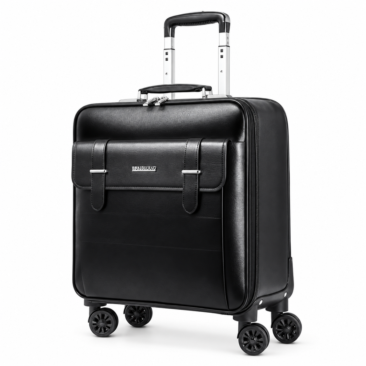 Black Executive Spinner Trolley Travel Bag