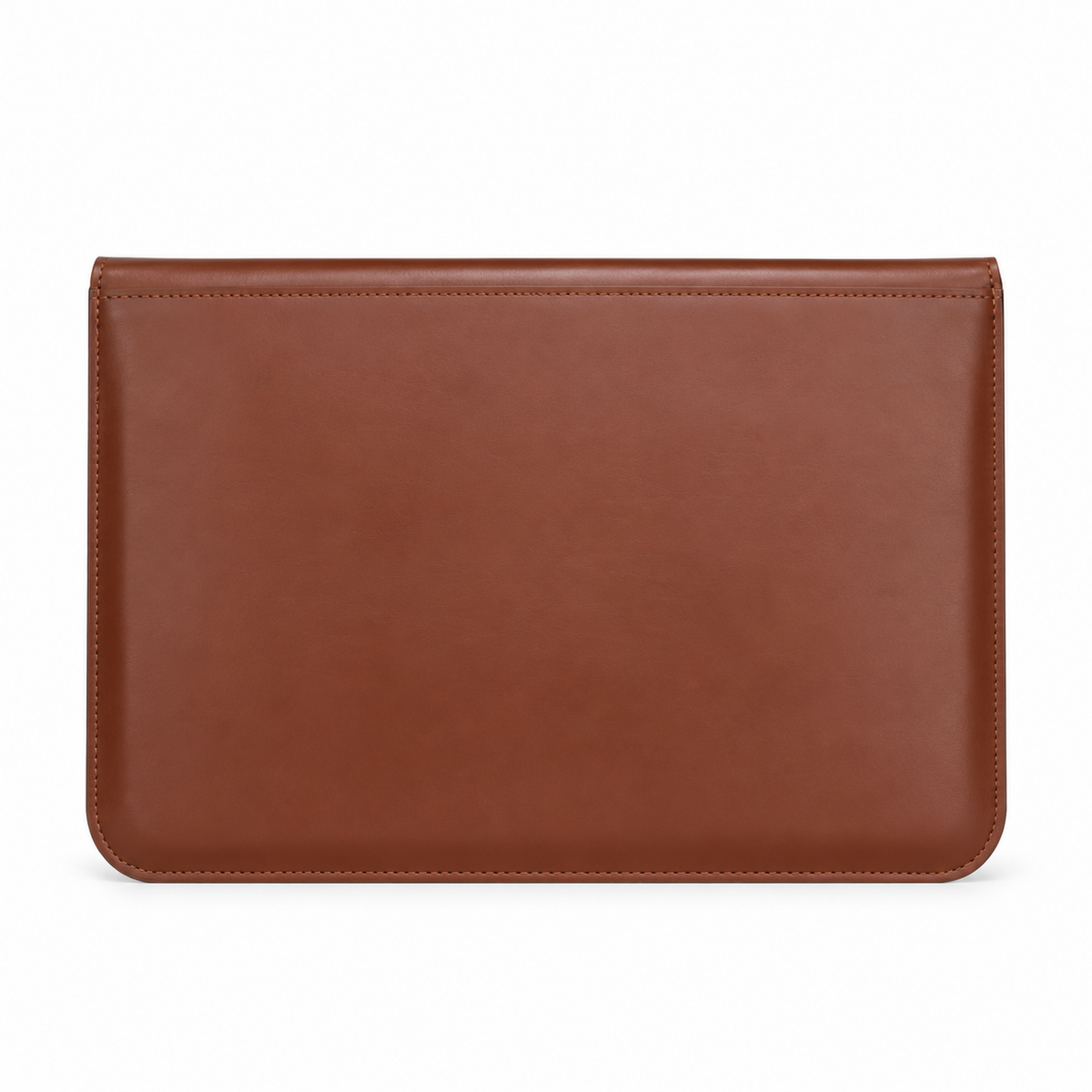 Brown Leather Envelope Style Laptop Bag