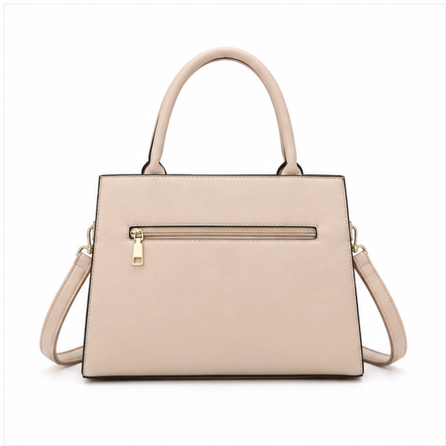 Khaki Three Piece Elegant Handbag Set