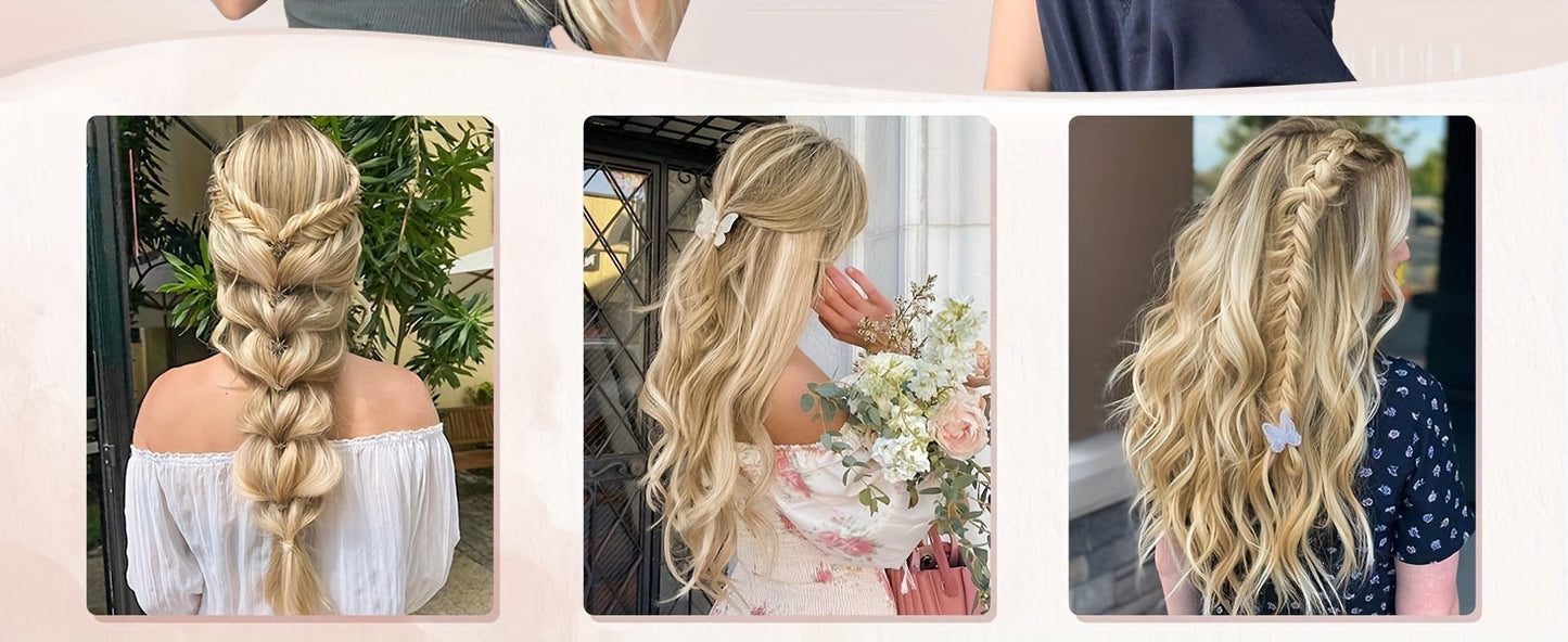 Clip in Long Wavy Synthetic Hair Extension