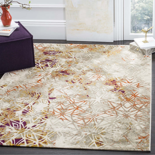 Contemporary Indoor Power Loomed Easy Care Area Rug For Home Decor Rug for Living Room, Bedroom, Dining Room, Home Office, Basement