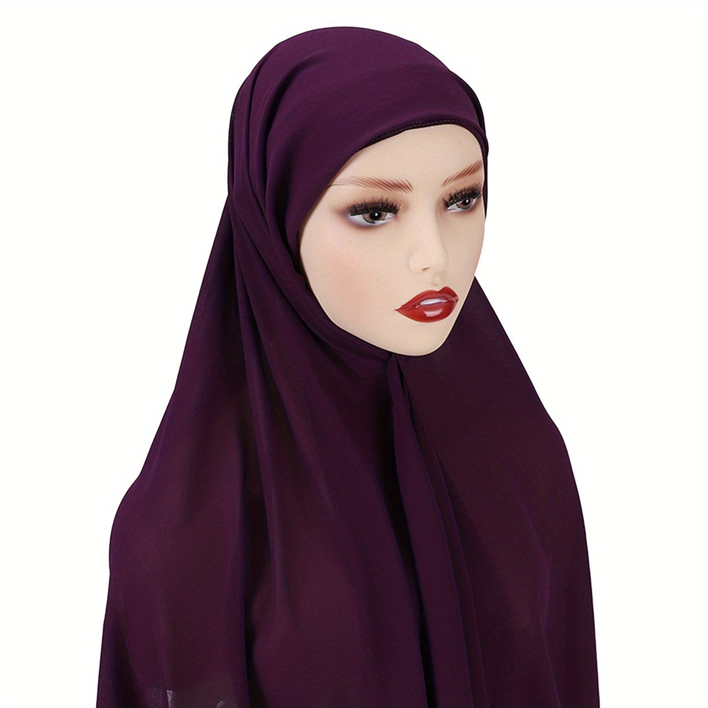Women's Soft Chiffon Long Scarf Shawl Fashion Muslim Hijab Wrap Hijab