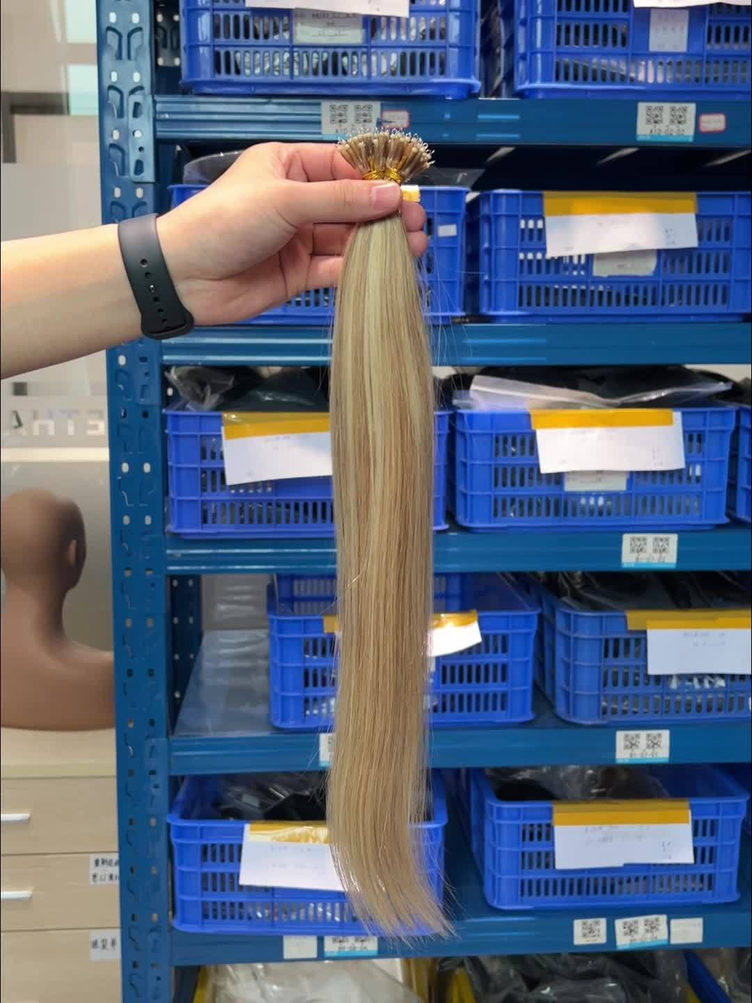 50g/50s Real Human Hair Nano Tip Hair Extensions