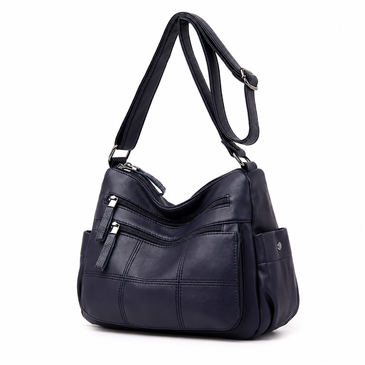 Navy Blue Multi Pocket Crossbody bag