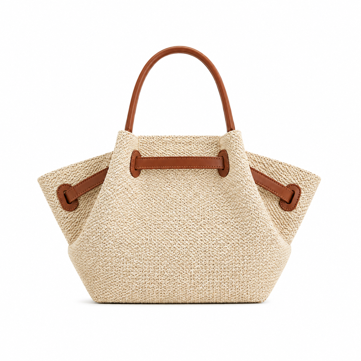 Women’s Woven Raffia Casual Hand Bag