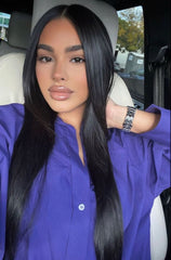 Straight Jet Black Hair