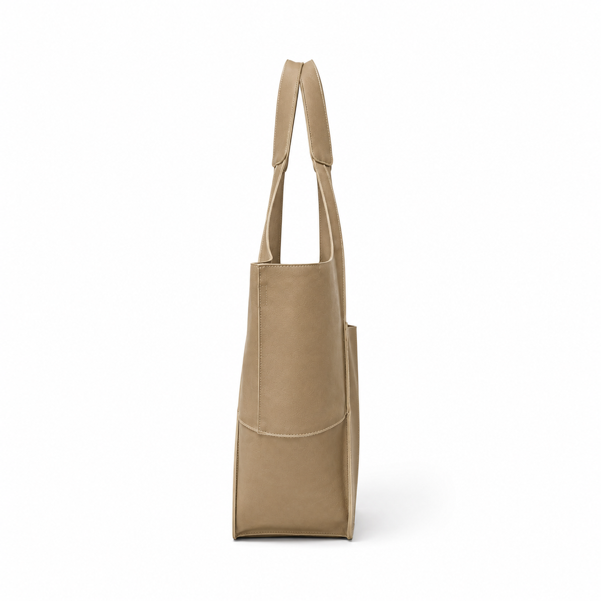 Khaki Oversized Everyday Shoulder Tote Bag
