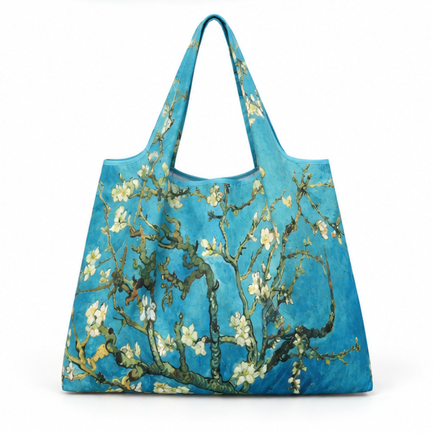 Blue Blossom Artistic Everyday Tote Bag