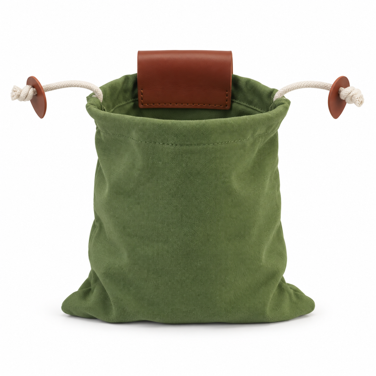 Olive Green Waist Belt Attachment Pouch