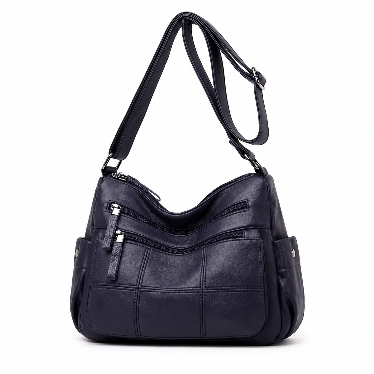 Navy Blue Multi Pocket Crossbody bag