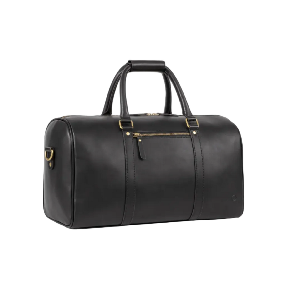 Classic Black Overnight Duffel Travel Bag
