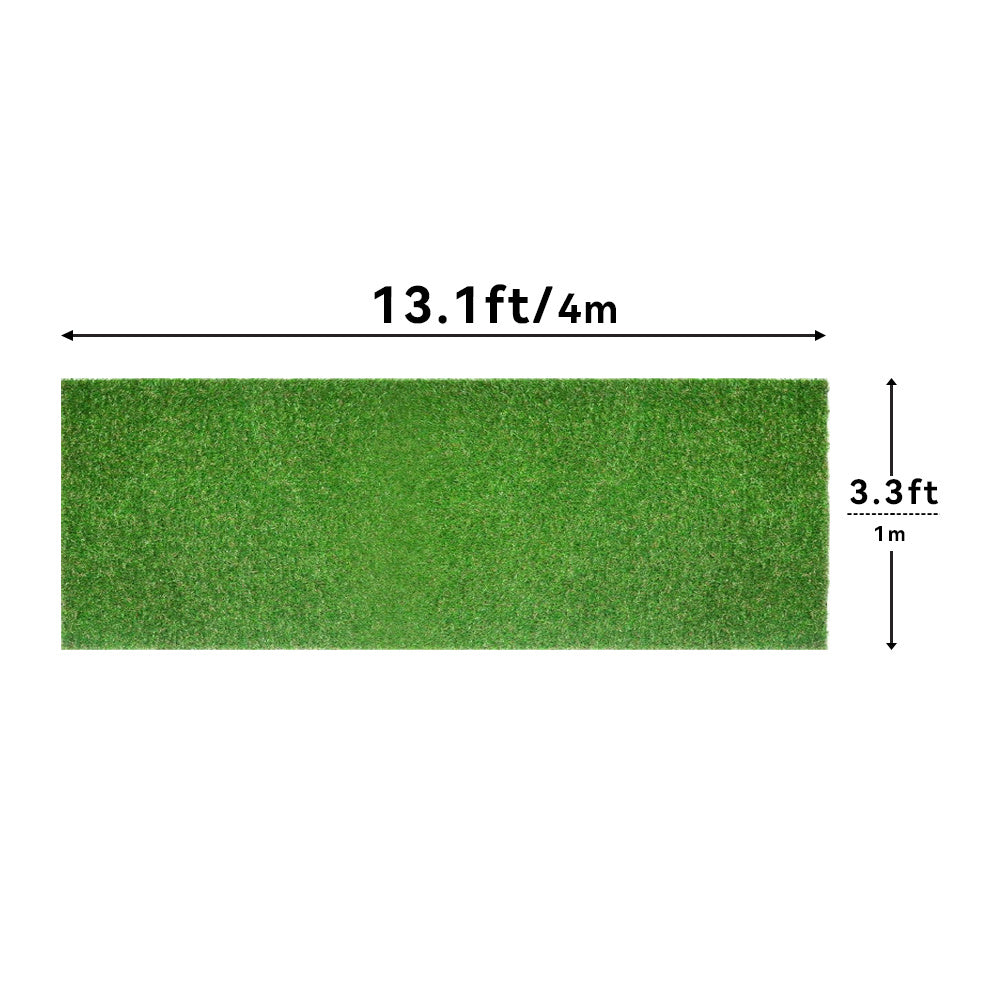 High-Realistic Artificial Grass Turf with Rubber Backing – Soft Fake Grass, No Watering/Mowing/Fertilizing, Saves Time & Water, Year-Round Green, Ideal for Indoor/Outdoor, Yard, Balcony, Thanksgiving decorations, Christmas