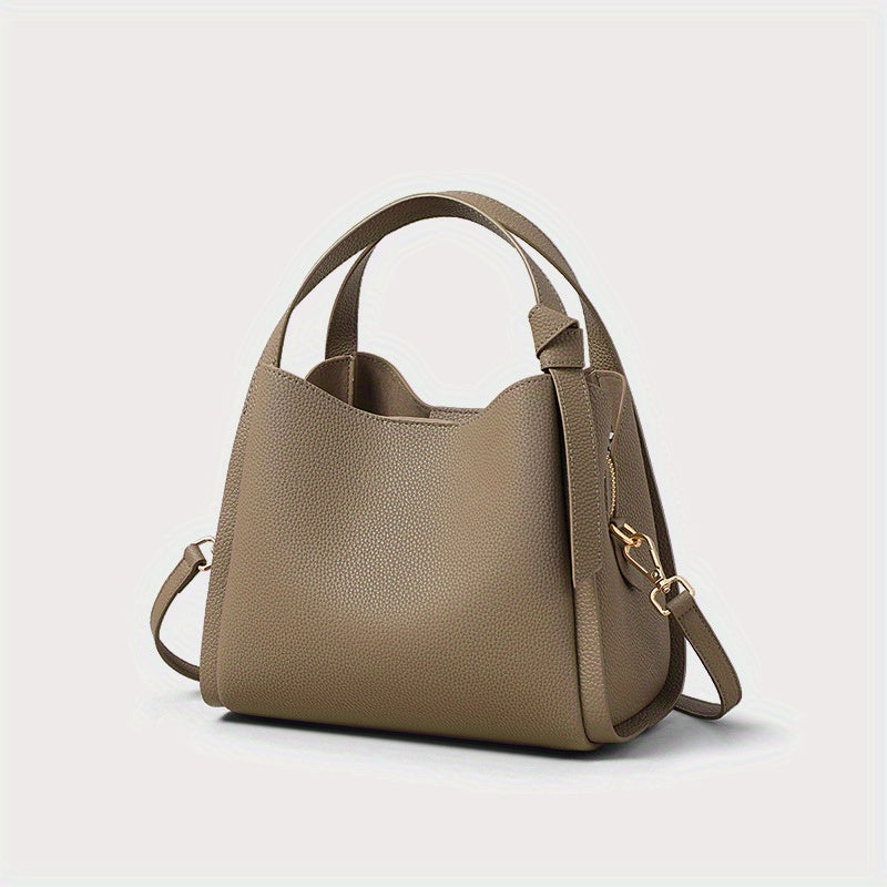 Bag for Women'S Spring And Summer New Collection, Crossbody Bag, 2025 Genuine Leather Bucket Bag, Bags Fashion Trend Handbag