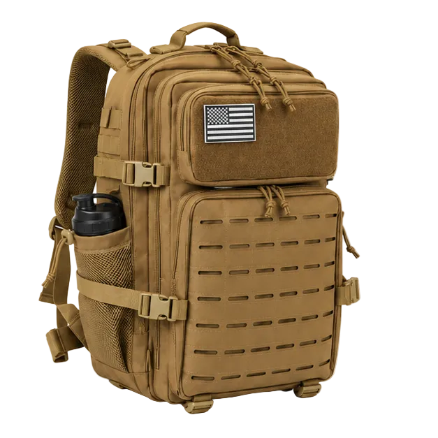 45L Tactical MOLLE Outdoor Travel Backpack