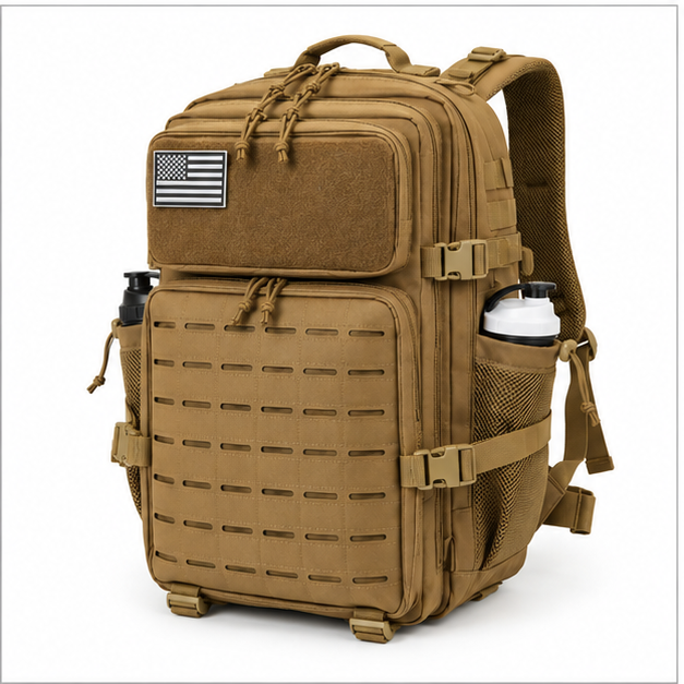 45L Tactical MOLLE Outdoor Travel Backpack