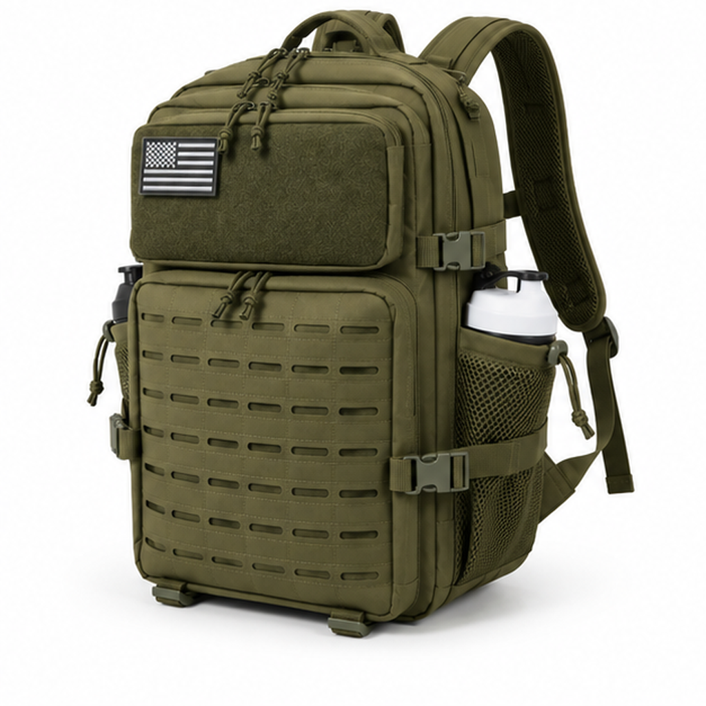 45L Tactical MOLLE Outdoor Backpack Bag