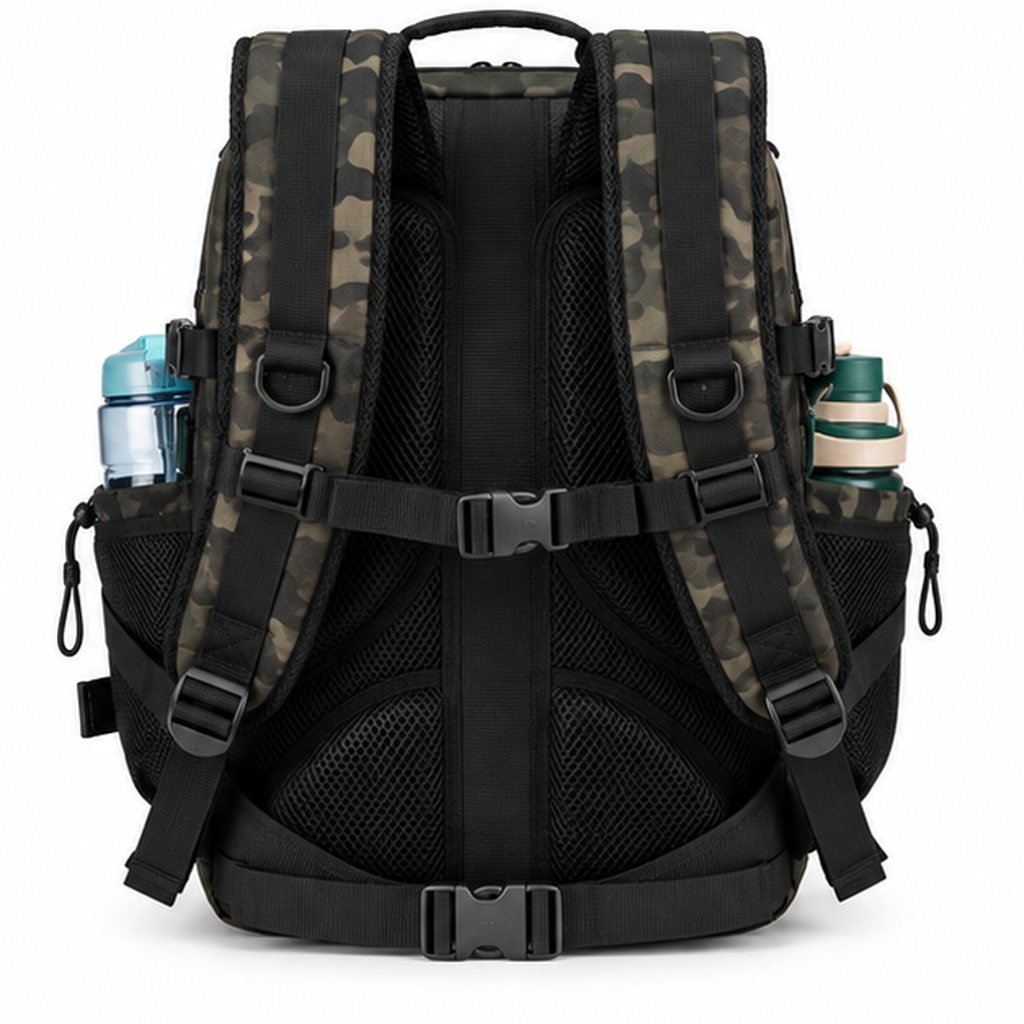 45L Tactical Camouflage Military Travel Backpack